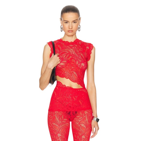 Beaufille Silva Blouse in Red - Picture 1 of 7